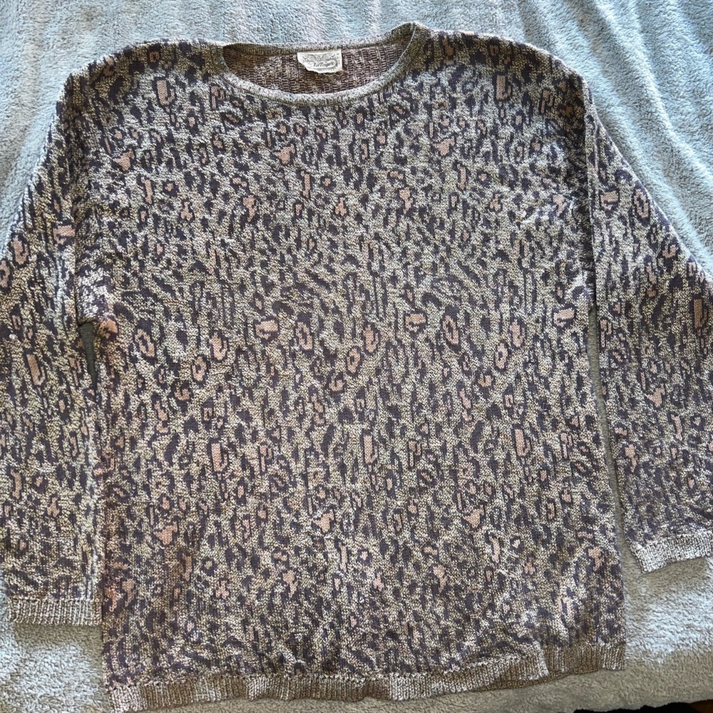 Union made Vintage Villager Textured Knit Sweater